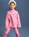 Maison Mangostan - ballerina turtleneck tee - pink