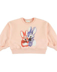 Morley - ycon - bunny sweatshirt - blush