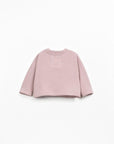 Play up - baby - jersey sweater - rose