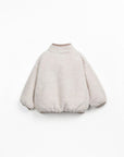 Play up - kids - fur sweater - tones