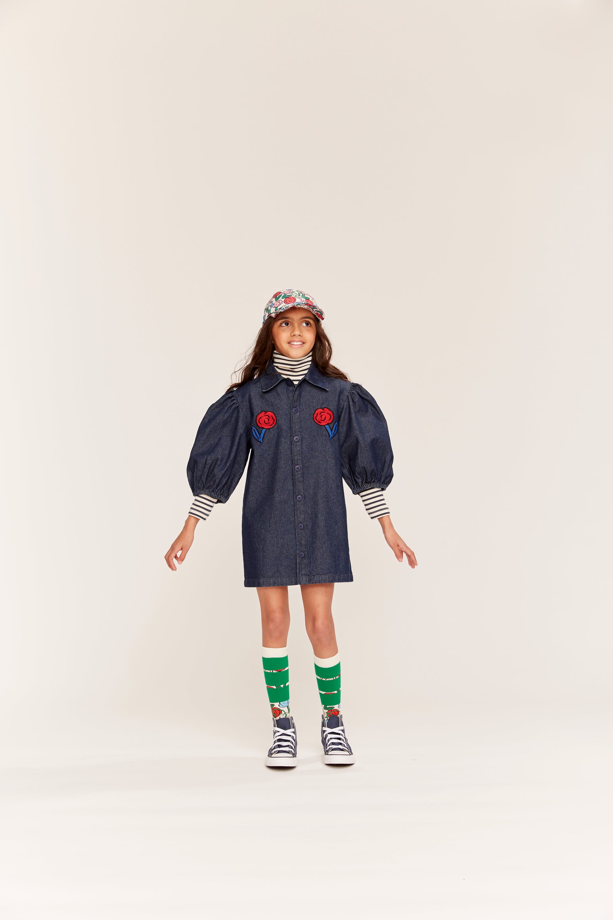 Wynken - annka shirt dress - rinse wash