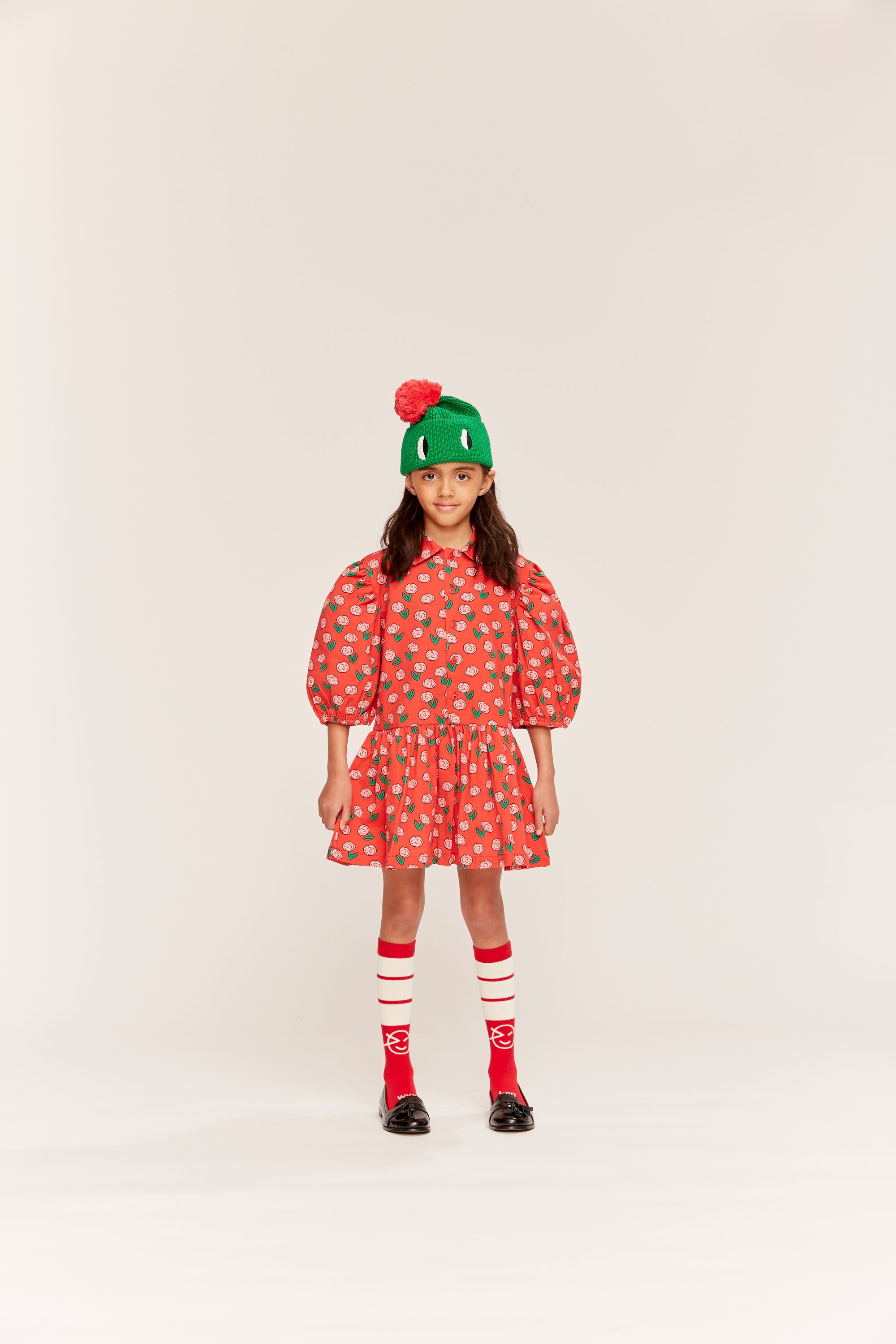 Wynken - beau collar dress - dancing dhalia