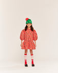 Wynken - pom pom beanie - python green