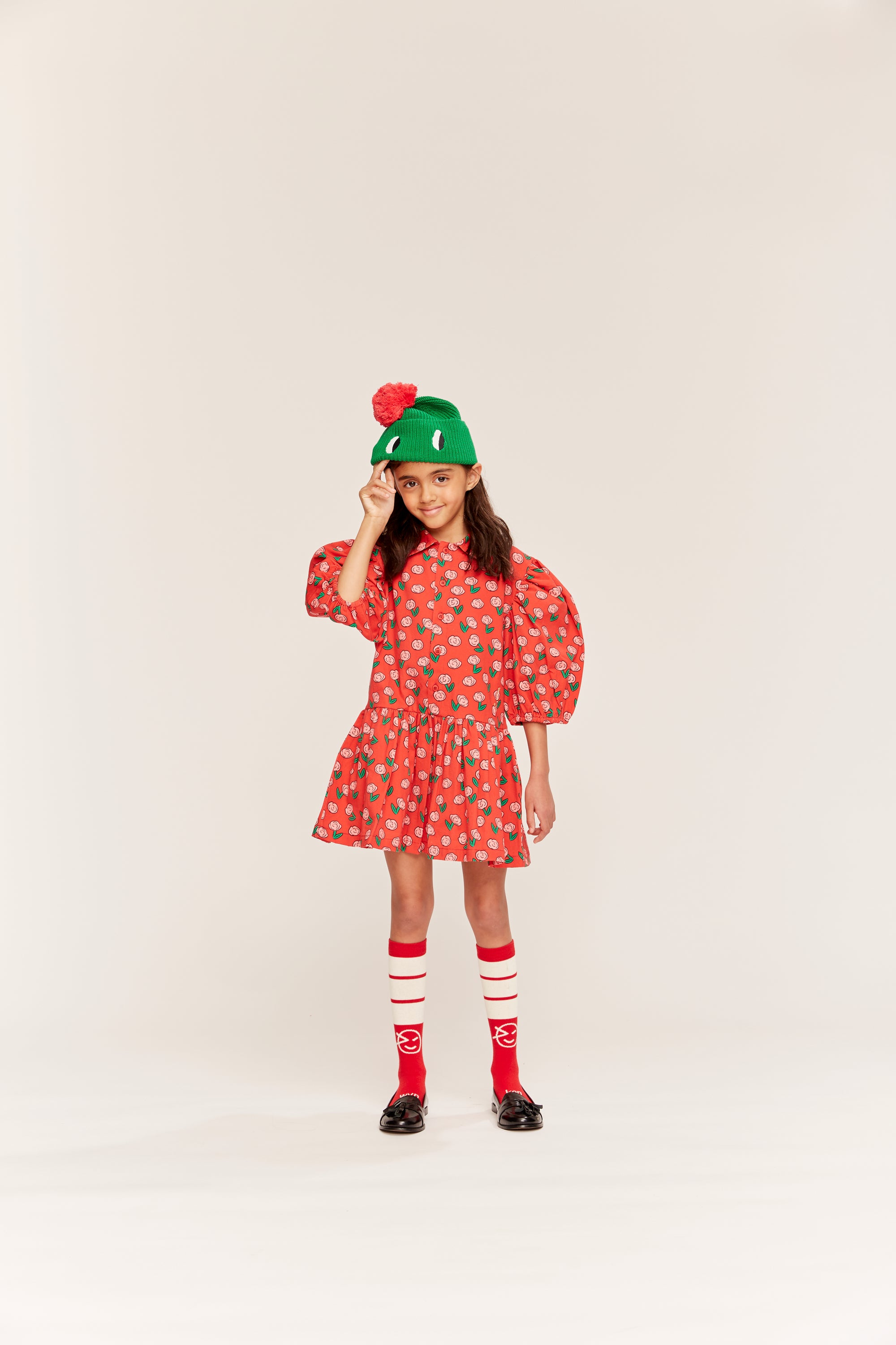 Wynken - beau collar dress - dancing dhalia