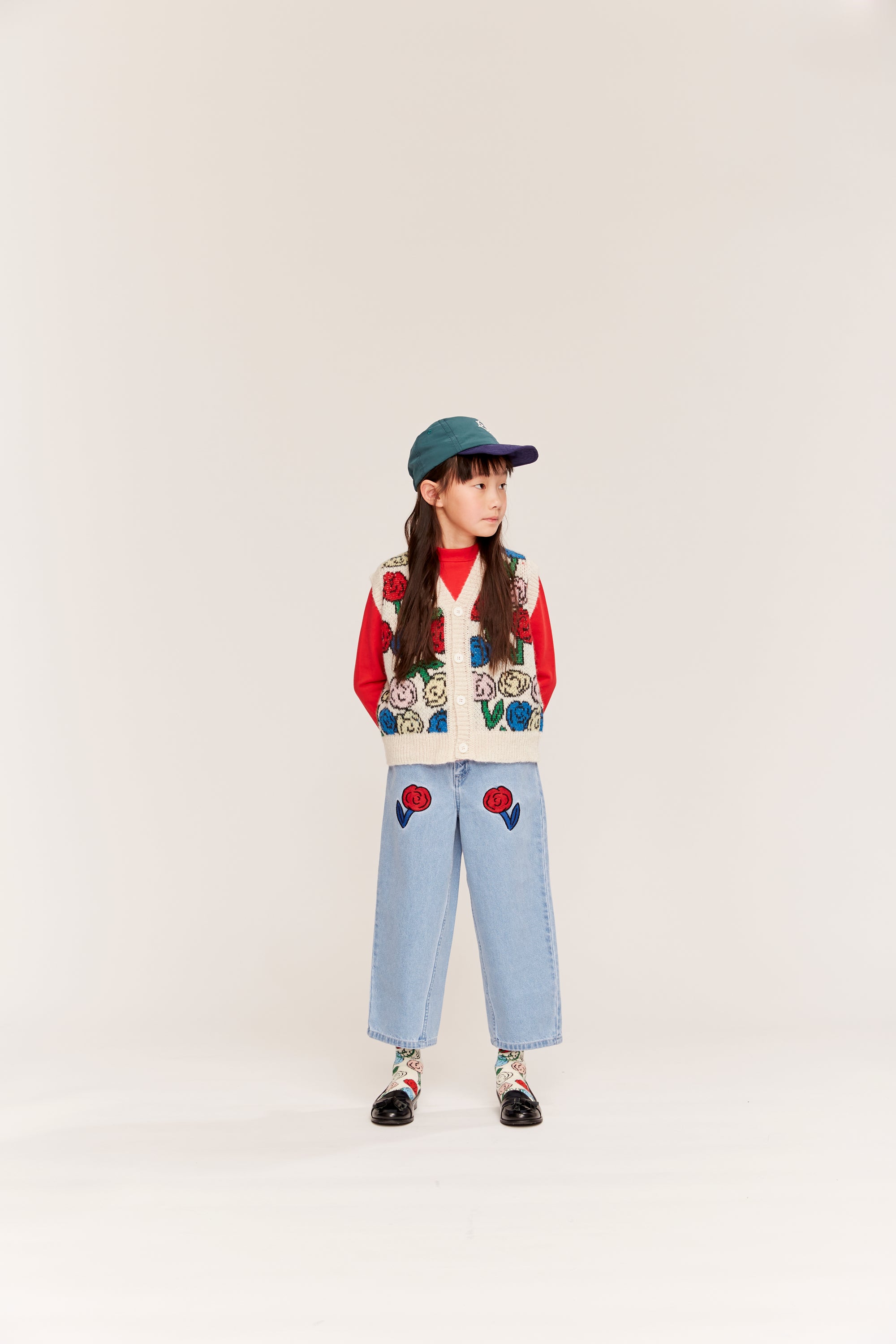 Wynken - dhalia jeans - mid wash