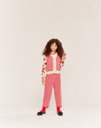 Wynken - lovers waistcoat - red mini heart