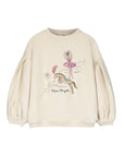 Maison Mangostan - ballerina sweatshirt - angora