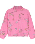 Maison Mangostan - ballerina turtleneck tee - pink
