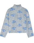 Maison Mangostan - ilm turtleneck tee - grey