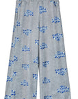 Maison Mangostan - ilm velvet trousers - grey