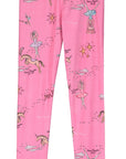 Maison Mangostan - ballerina leggings - pink