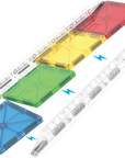 Magna Tiles - rail racers deluxe - 90 pcs