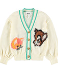 Molo - gaby - wool cardigan - buttercream