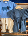 Weekend house kids - whk corduroy pants - beige