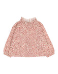 Buho - bb - speckle blouse - burgundy