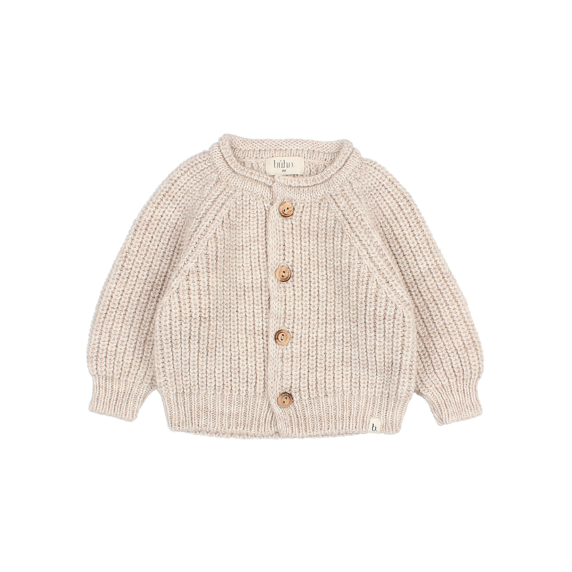 Buho - bb - soft knit cardigan - natural