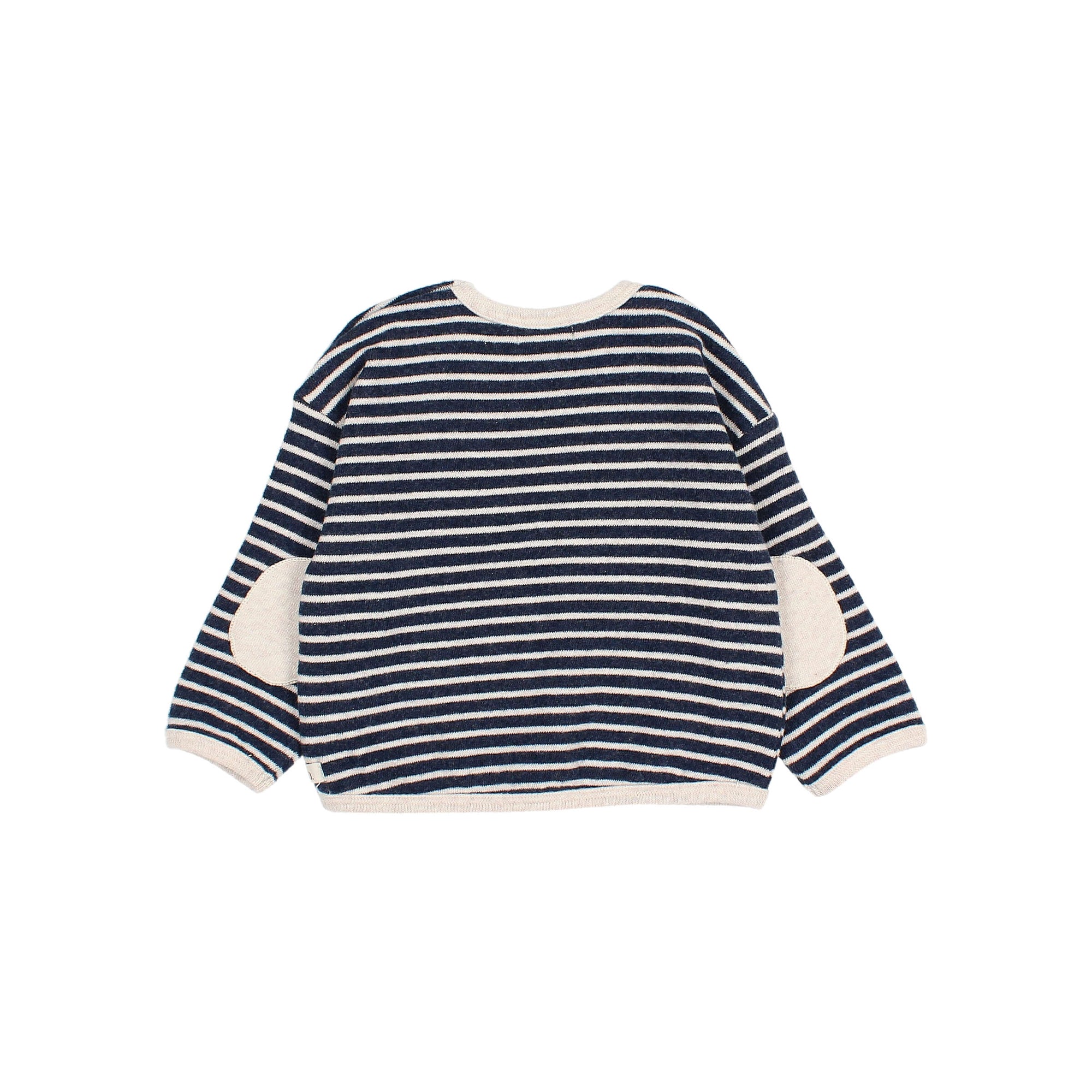 Buho - bb - soft jersey stripes sweatshirt - navy
