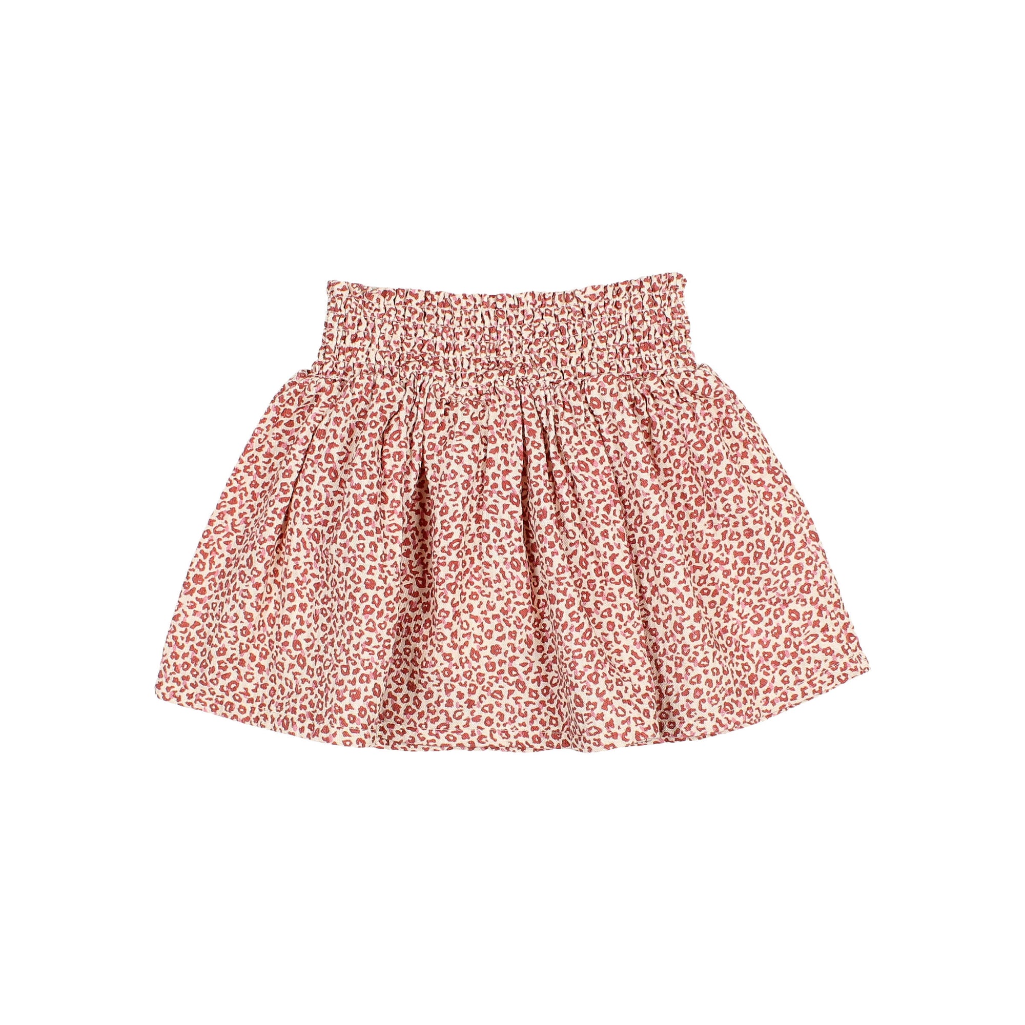 Buho - kids - speckle skirt - burgundy