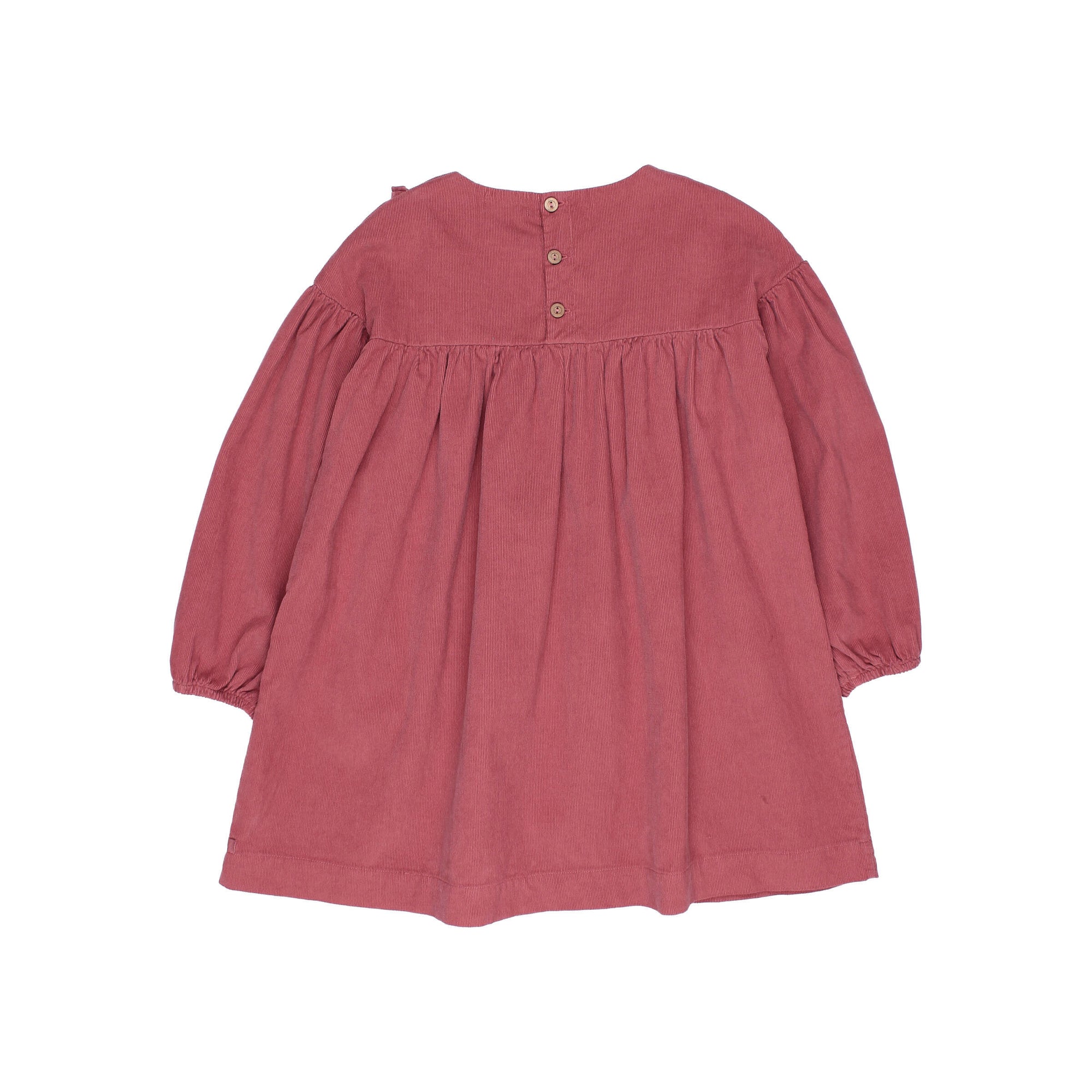 Buho - kids - soft velours dress - blush