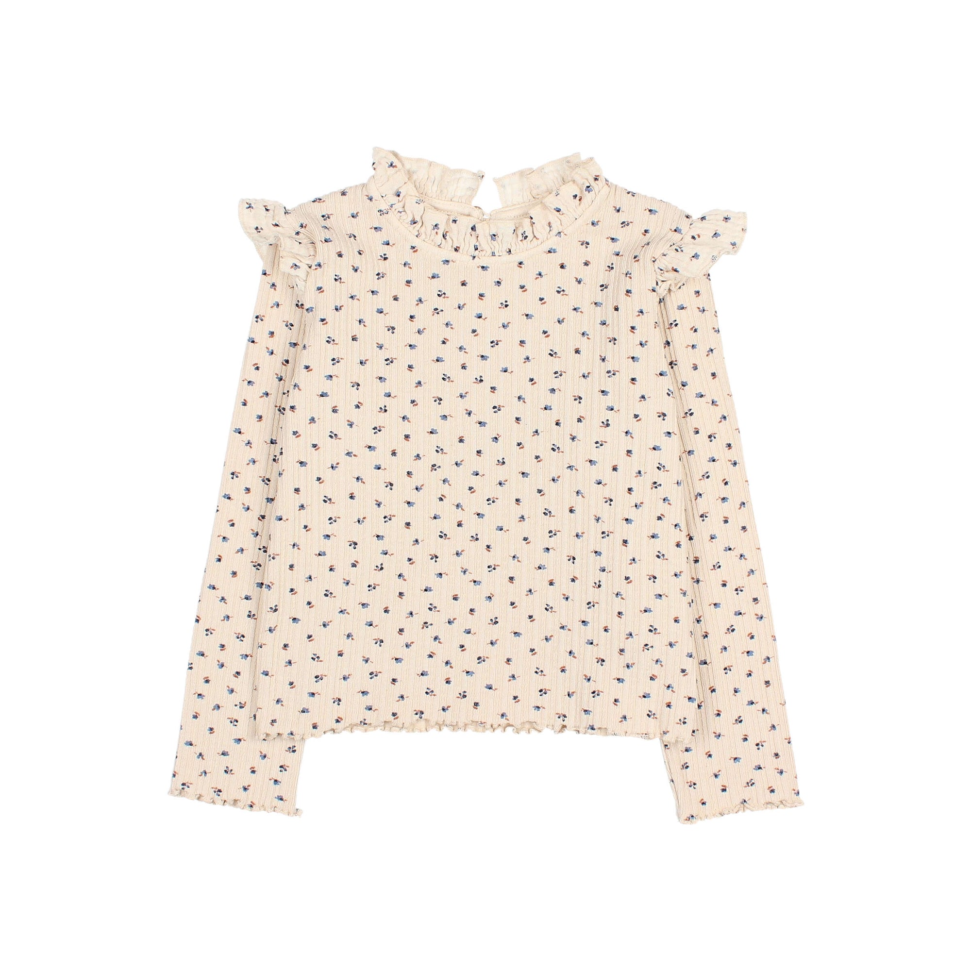 Buho - kids - fall rib t-shirt - ivory