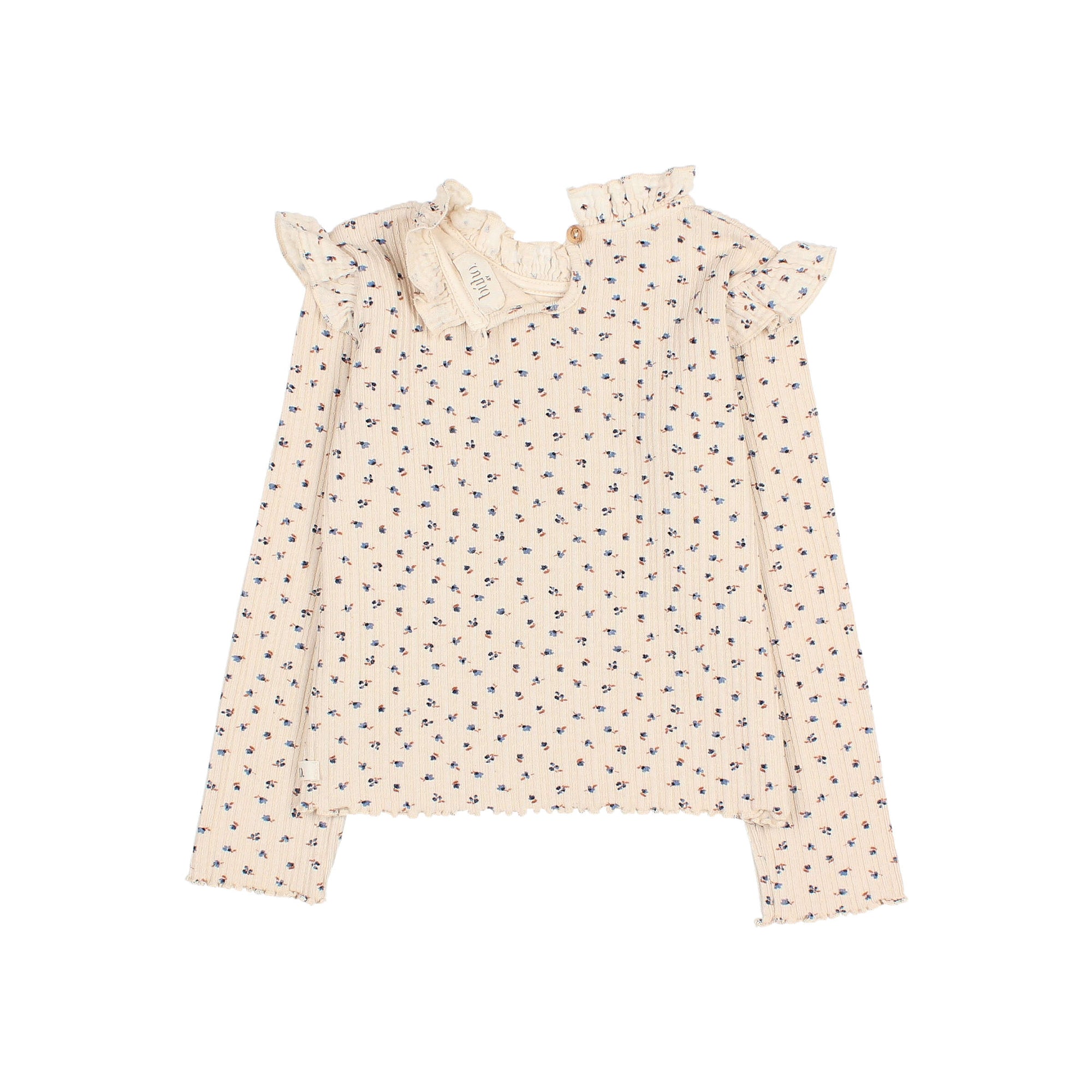 Buho - kids - fall rib t-shirt - ivory