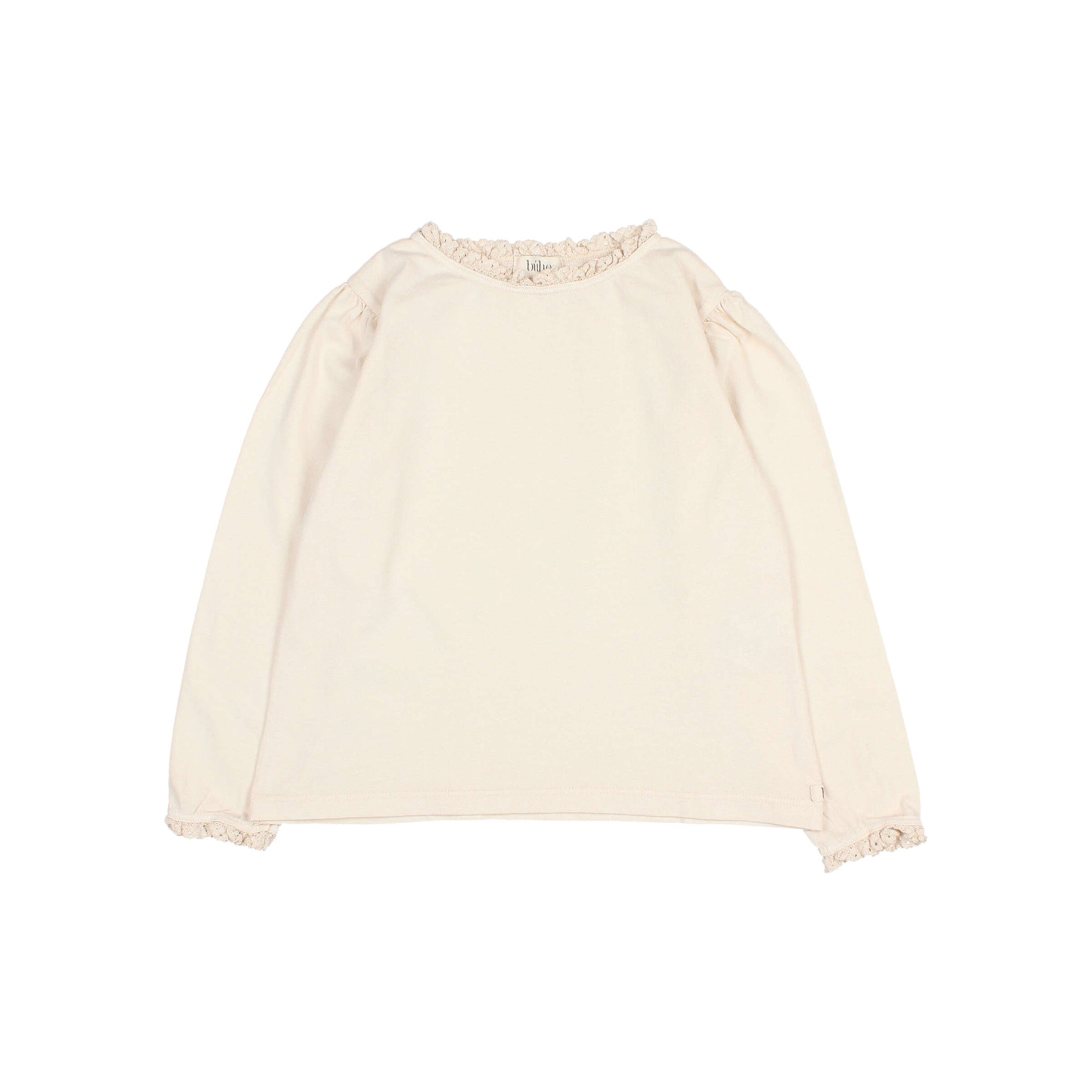 Buho - kids - lace t-shirt - ivory