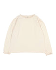 Buho - kids - lace t-shirt - ivory
