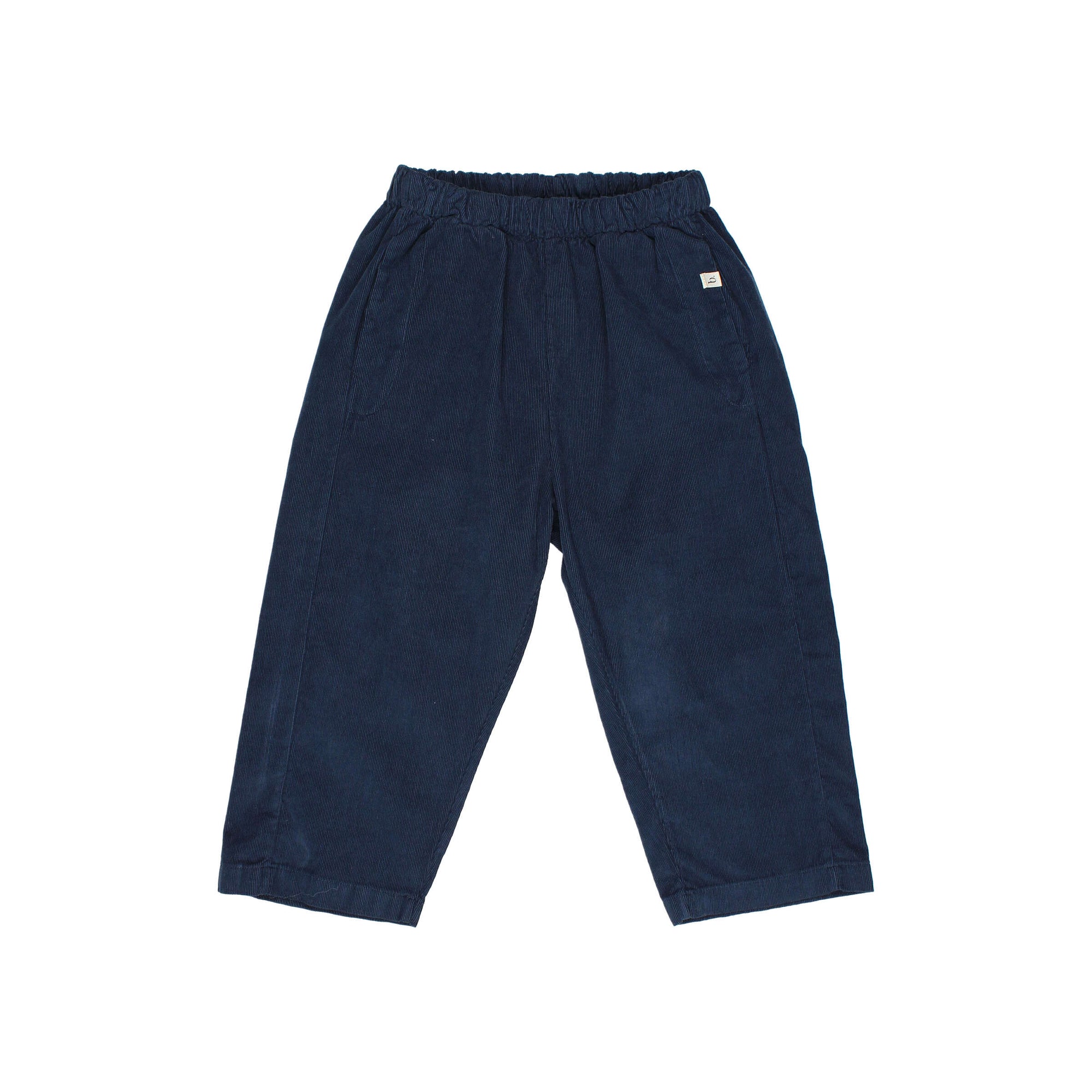 Buho - kids - soft velours pants - navy