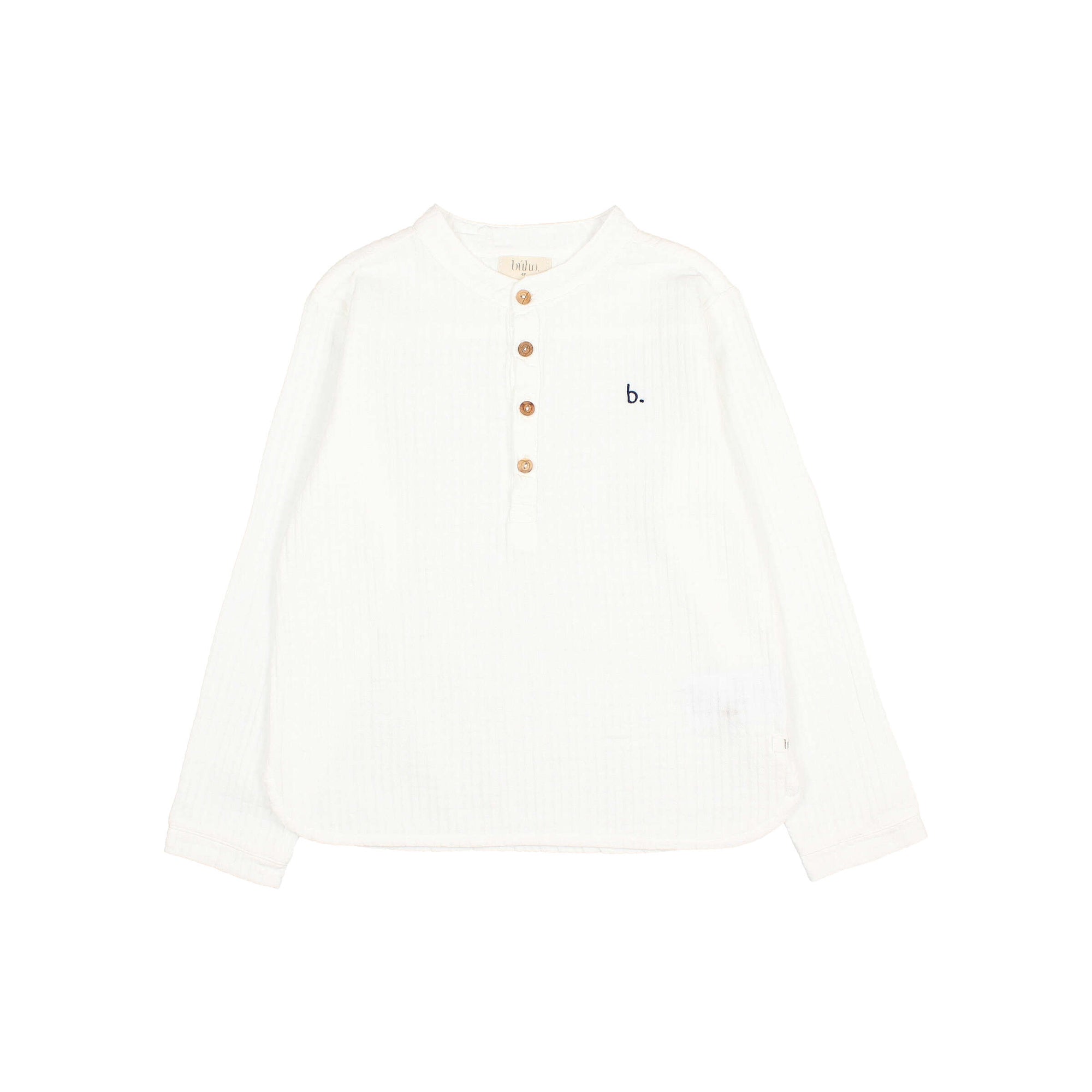 Buho - kids - kurta shirt - offwhite
