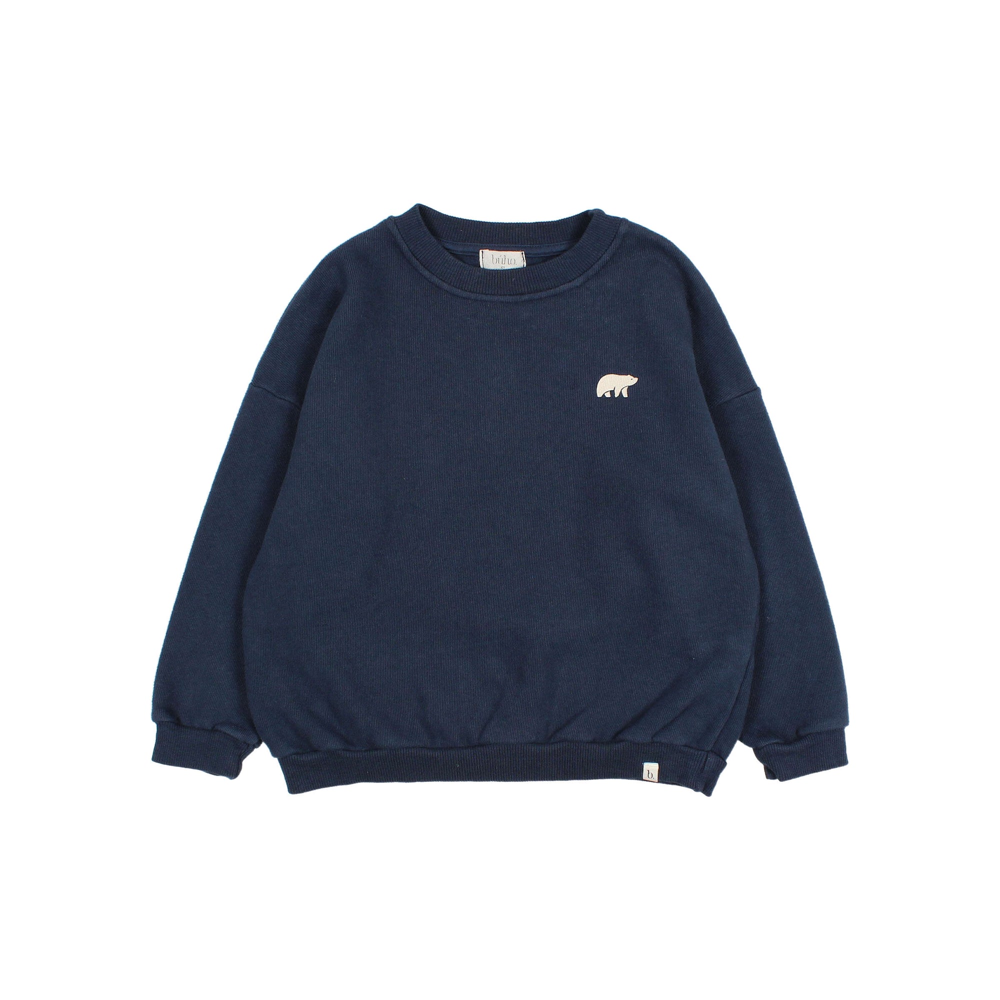 Buho - kids - hibernation sweatshirt - navy