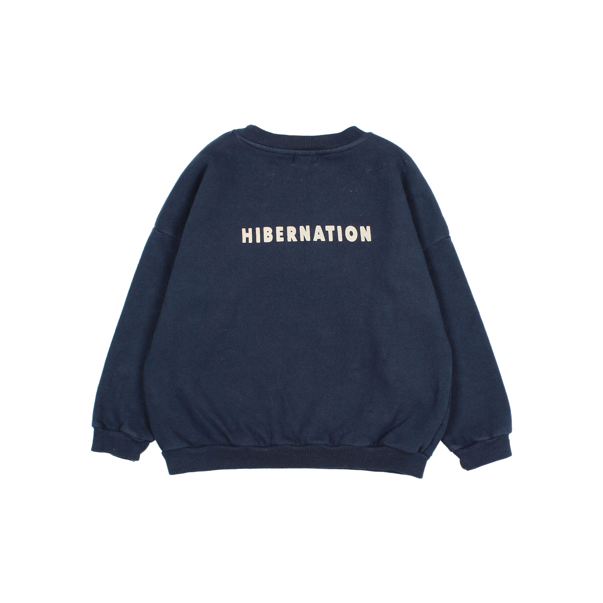 Buho - kids - hibernation sweatshirt - navy