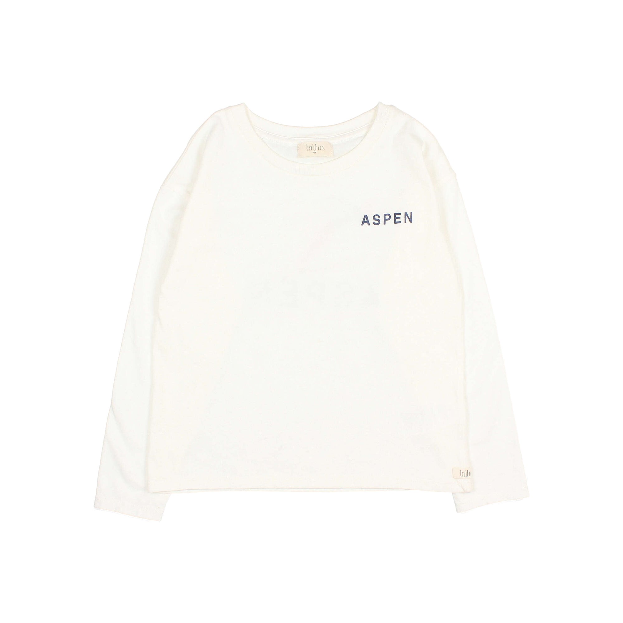 Buho - kids - aspen t-shirt - offwhite