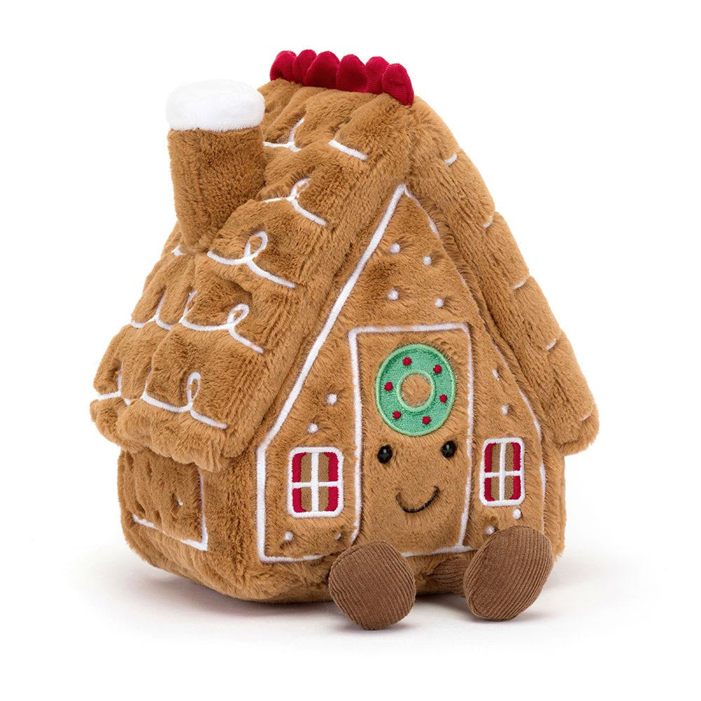 Jellycat - amuseables - gingerbread house