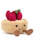 Jellycat - amuseables - fleurette tarte aux fraises