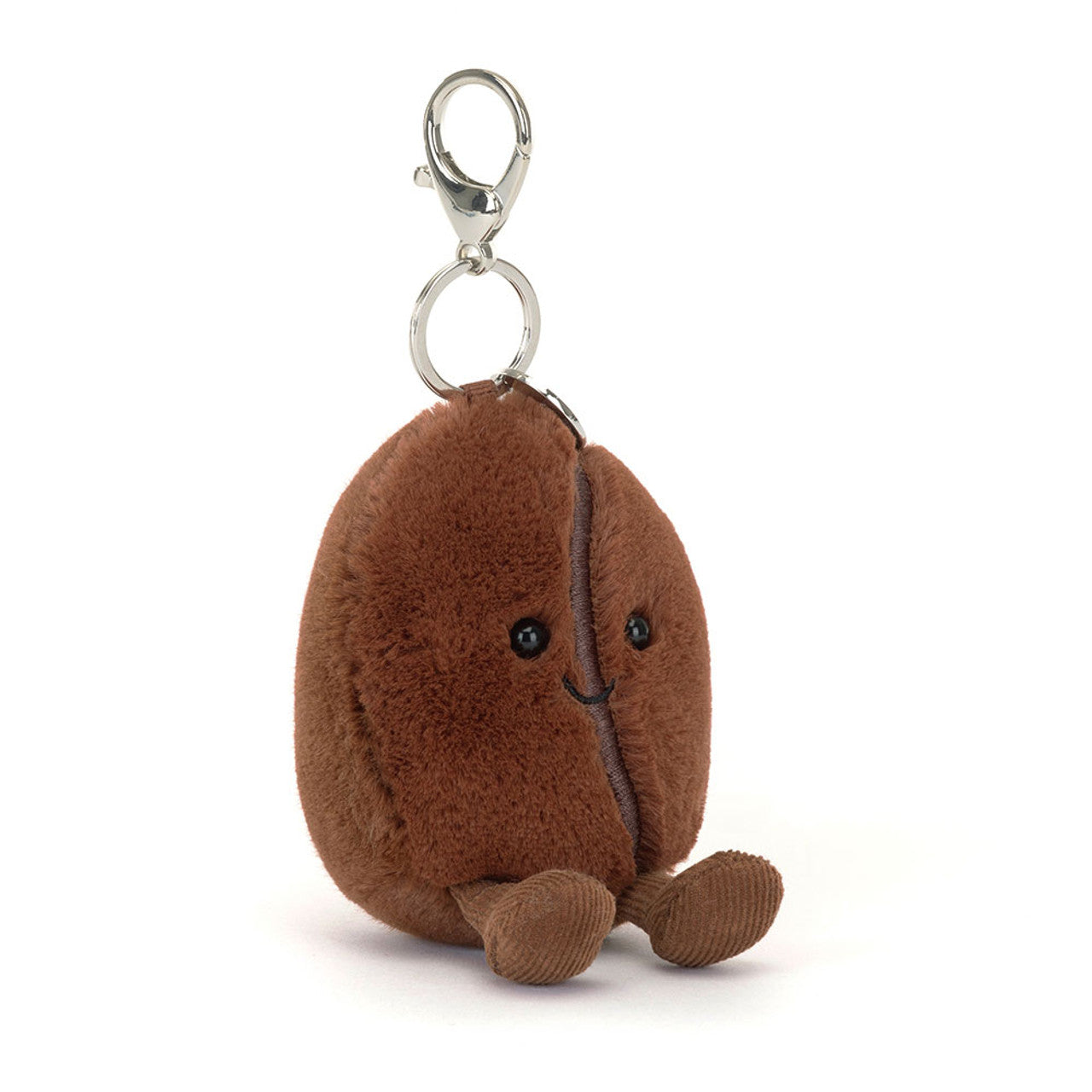 Jellycat - amuseables - coffee bean bag charm