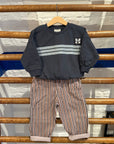 The campamento - kids - washed sweatshirt - grey
