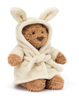 Jellycat - bartholomew bear in bathrobe - medium (only available in store)