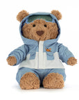 Jellycat - bartholomew bear in snow suit - medium