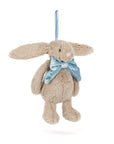 Jellycat - beige bunny decoration