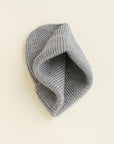 HVID - beanie - fonzie kids - grey melange