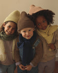 HVID - beanie - fonzie kids - mocha