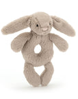 Jellycat - Bashful bunny ring rattle - beige