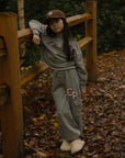Charlie Petite - lux sweatshirt - grey melange