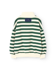 The animals observatory - blowfly kids zip sweatshirt - green