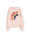 The animals observatory - shark kids sweatshirt - soft coral