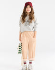 The animals observatory - bear kids sweatshirt - grey