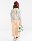 The animals observatory - bear kids sweatshirt - grey