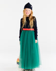 The animals observatory - mussel kids knit dress - navy