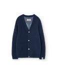 The animals observatory - racoon kids cardigan - navy