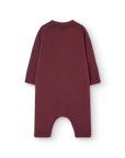 The animals observatory - rat baby jumpsuit - browned garnet